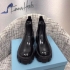 Prada Booties Patent Leather PBPL1431-PRADA